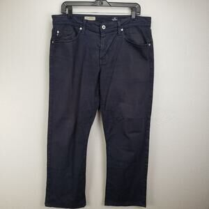 Adriano Goldschnied The Protege Straight Leg Navy Mens Pant Size 33x34